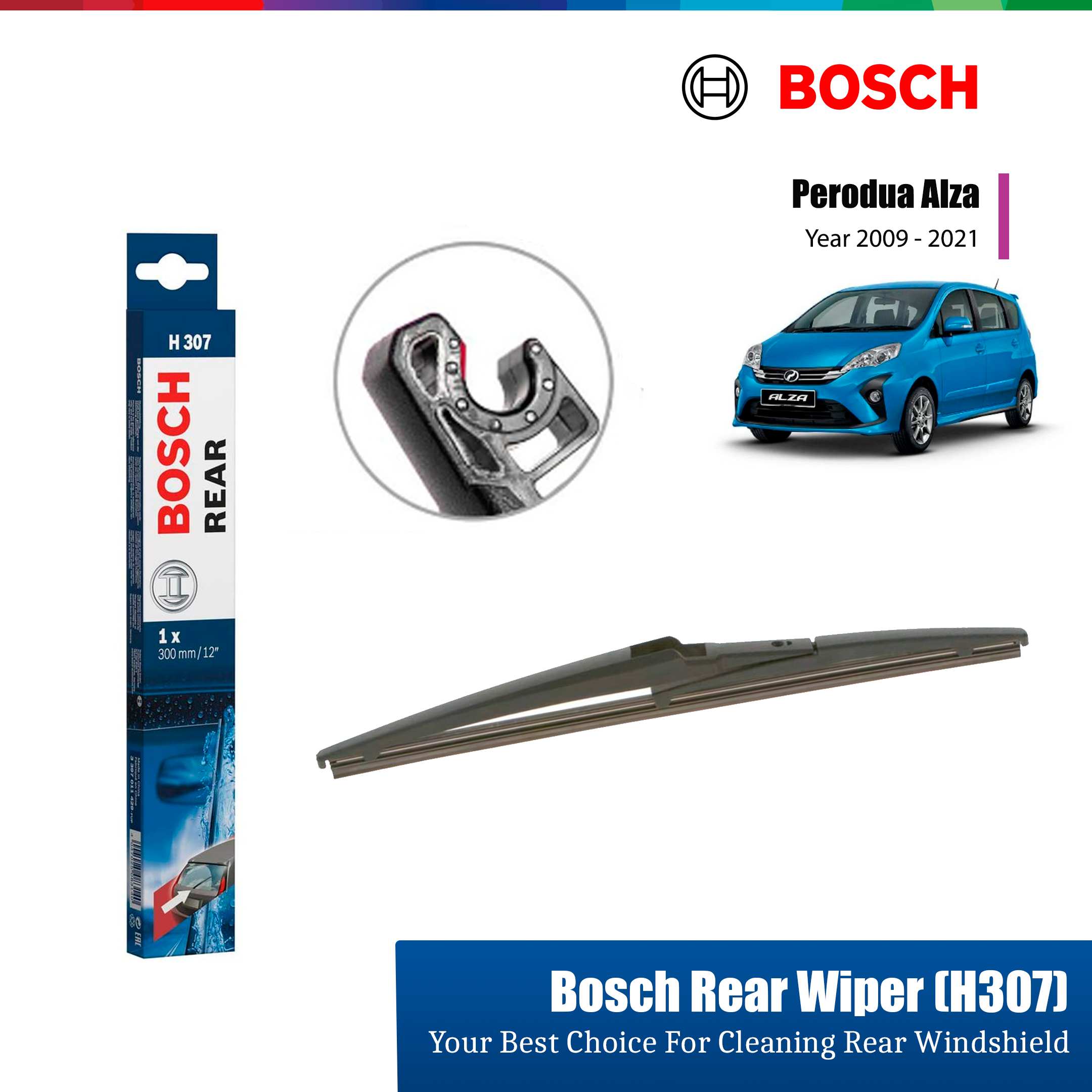 Saiz Wiper Ideal Untuk Perodua Alza Anda